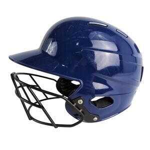 Rawlings Blue Baseball Batting Helmet Face Guard Cage 7-1/8 Field Equipment MLB